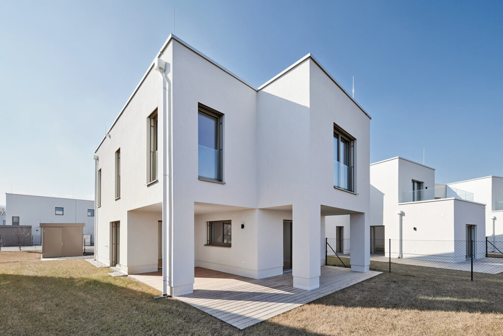 Einfamilienhaus Morgentau am See kaufen: Ihr Traumhaus am Sonnenweiher in Grafenwörth, Niederösterreich, nahe Wien, für ein idyllisches Leben am Wasser.